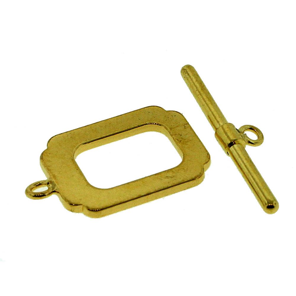 Hook and Eye Clasp, Gold – Jennifer Wiles Studio