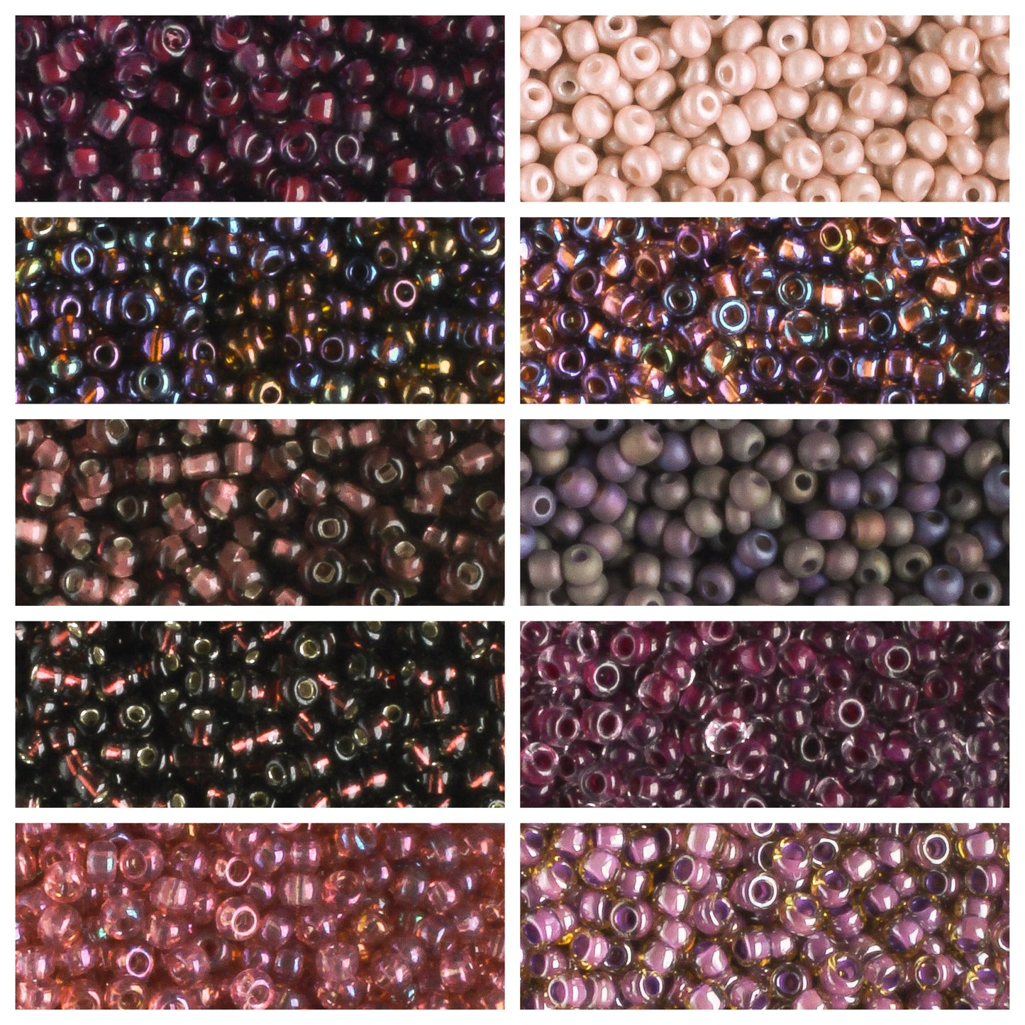 11/0 Czech Seed Bead Collection