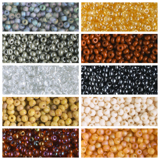 11/0 Czech Seed Bead Collection