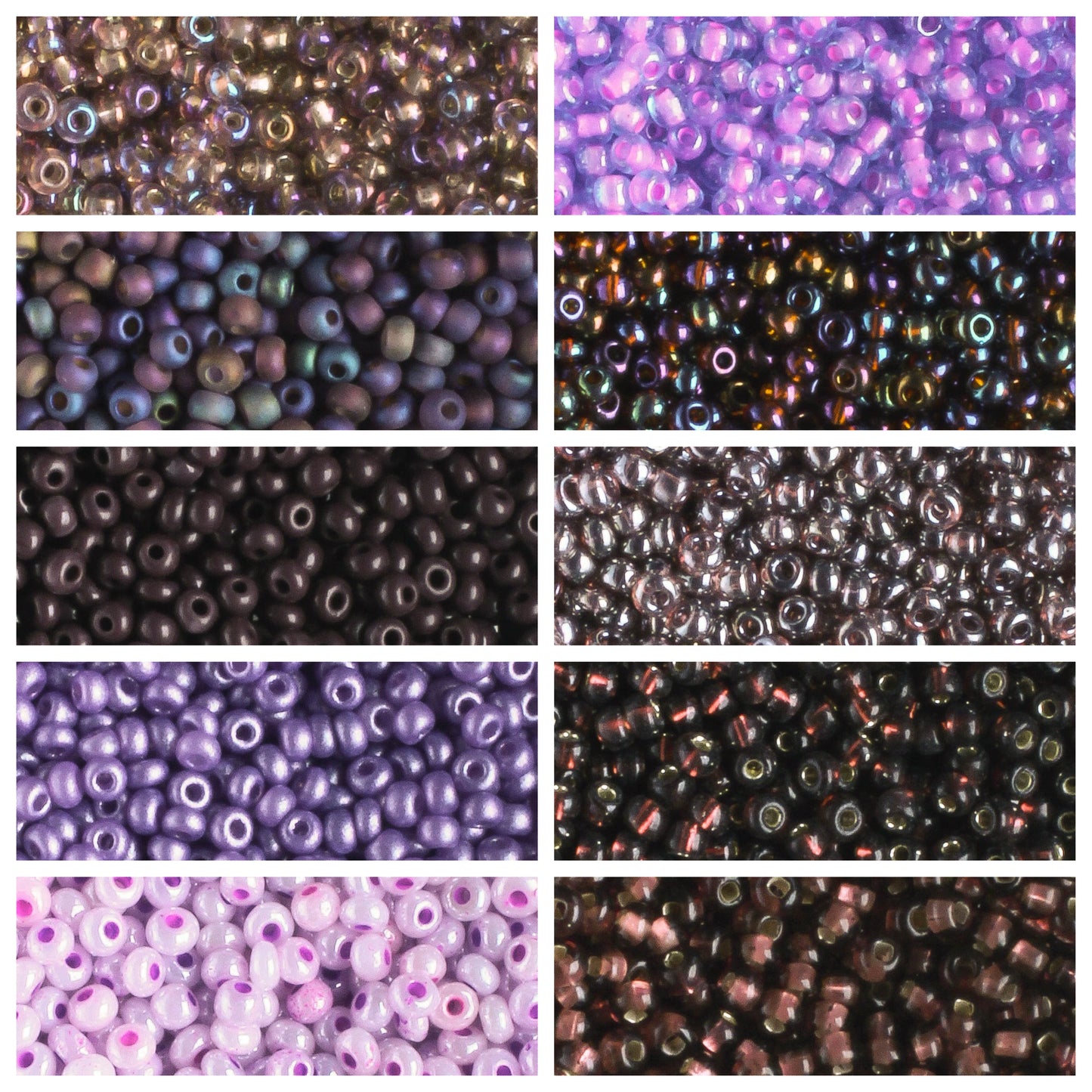 11/0 Czech Seed Bead Collection