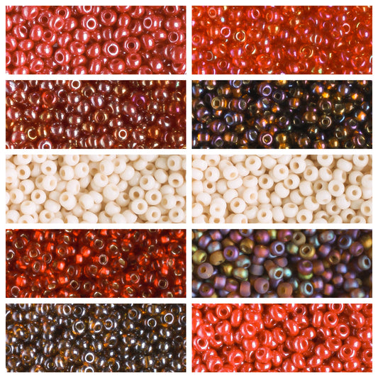 11/0 Czech Seed Bead Collection