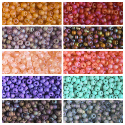 11/0 Czech Seed Bead Collection