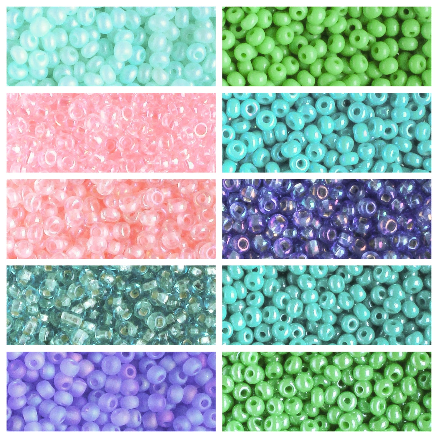 11/0 Czech Seed Bead Collection