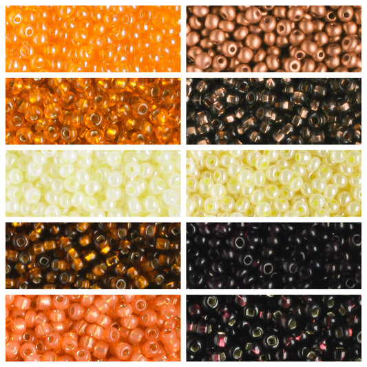 11/0 Czech Seed Bead Collection