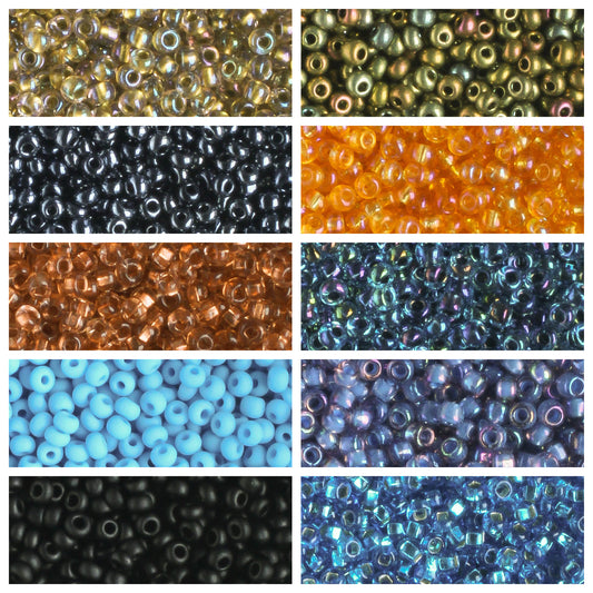 11/0 Czech Seed Bead Collection