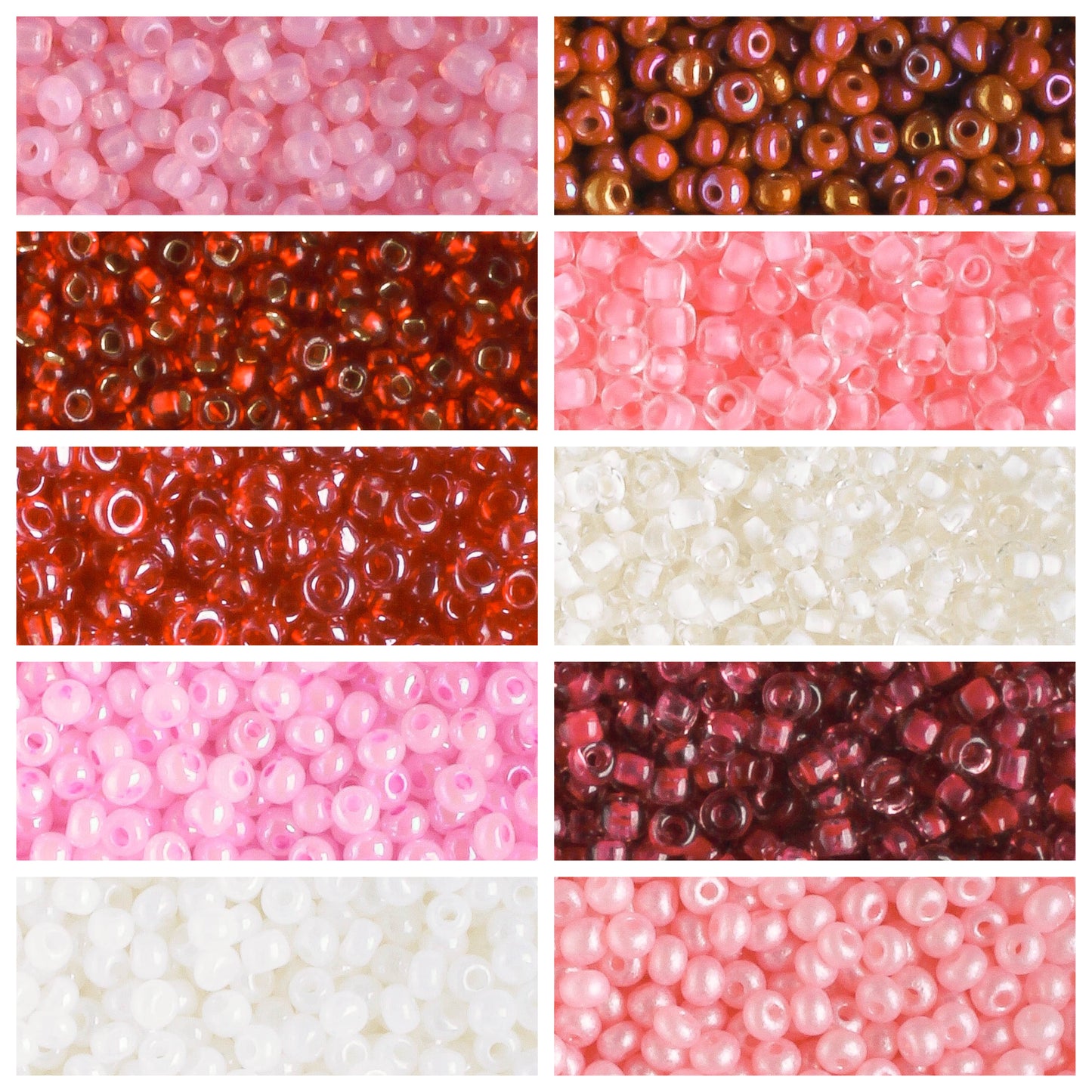 11/0 Czech Seed Bead Collection