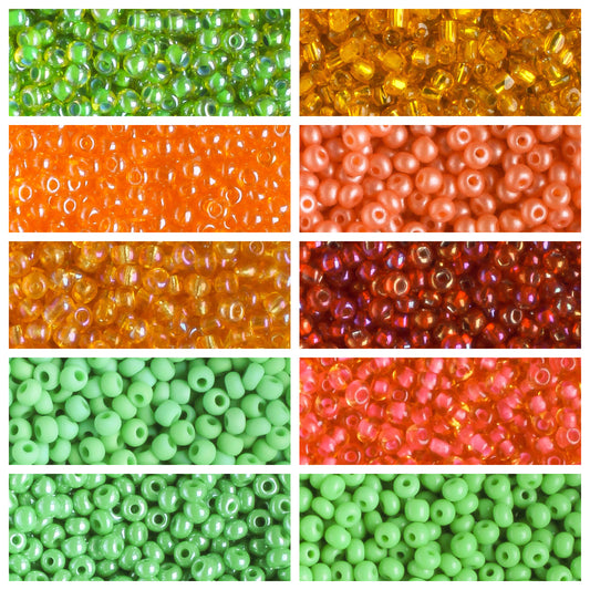 11/0 Czech Seed Bead Collection