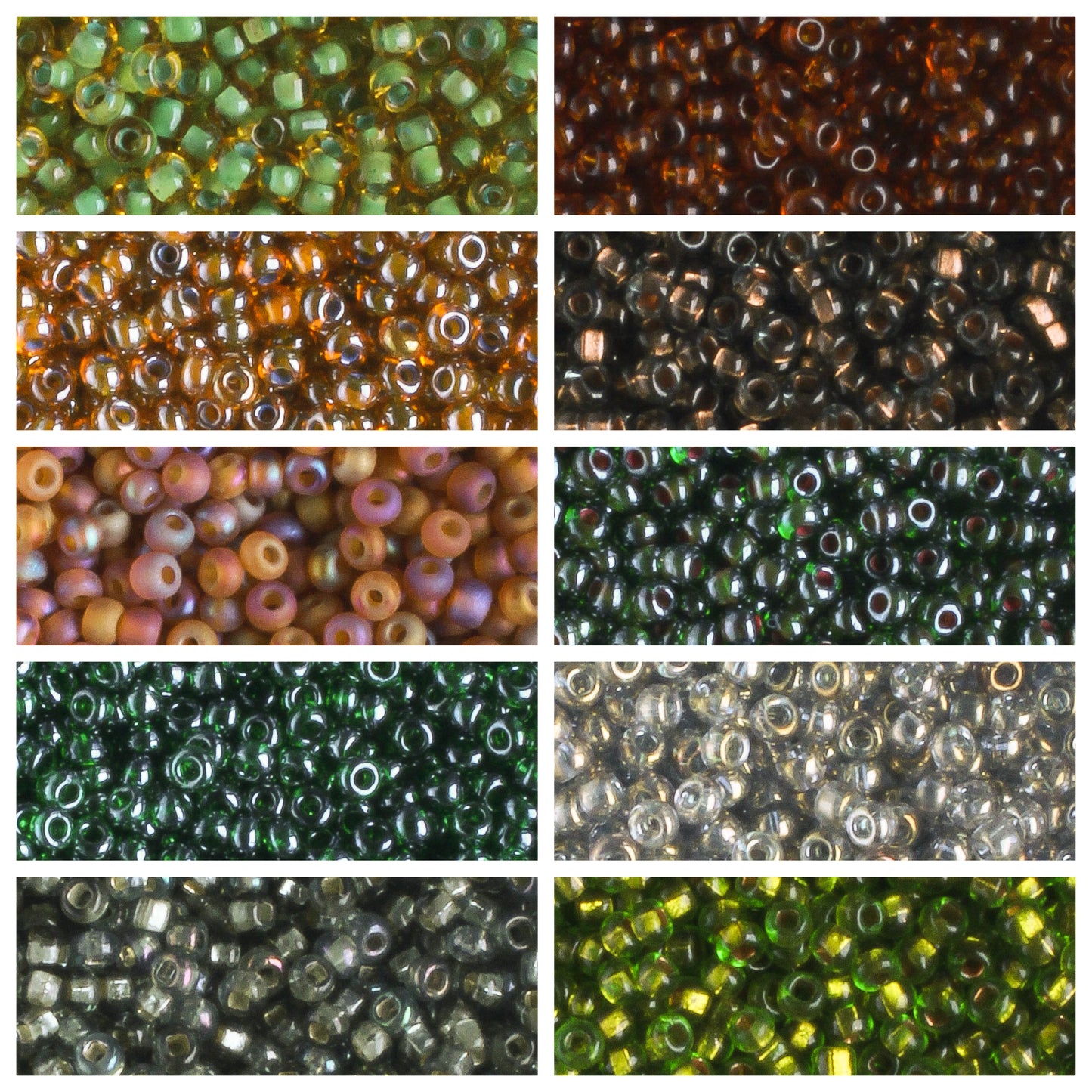 11/0 Czech Seed Bead Collection