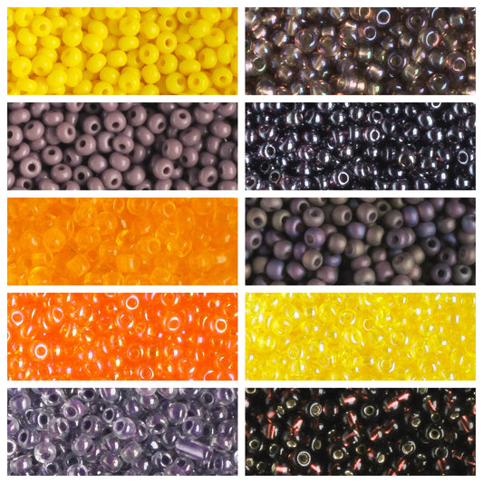 11/0 Czech Seed Bead Collection