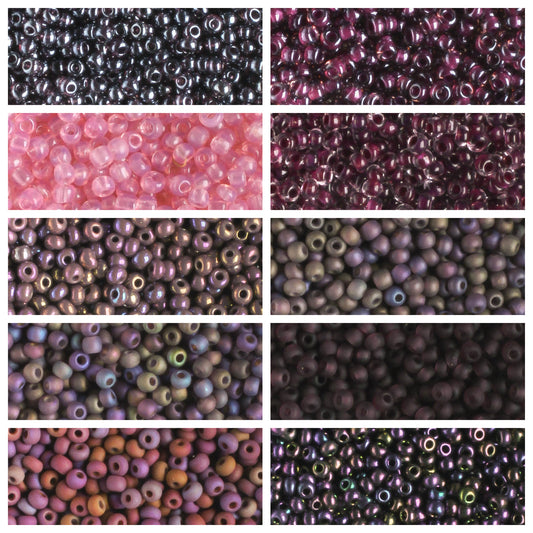 11/0 Czech Seed Bead Collection