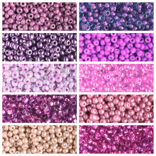 11/0 Czech Seed Bead Collection