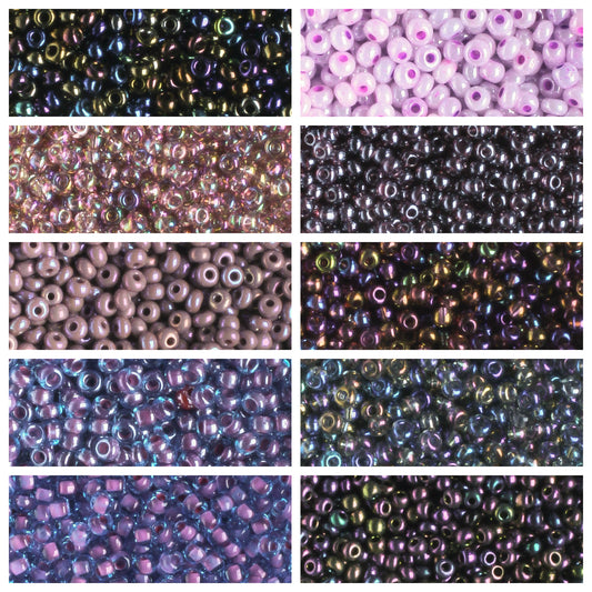 11/0 Czech Seed Bead Collection