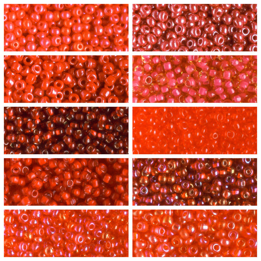 11/0 Czech Seed Bead Collection