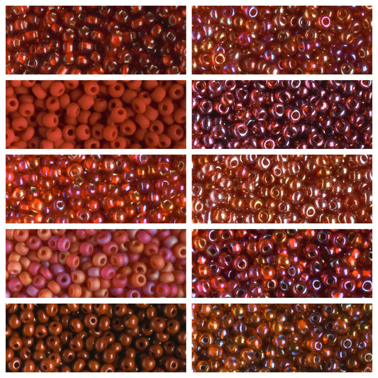 11/0 Czech Seed Bead Collection