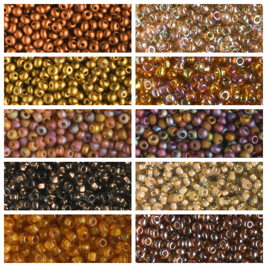 11/0 Czech Seed Bead Collection