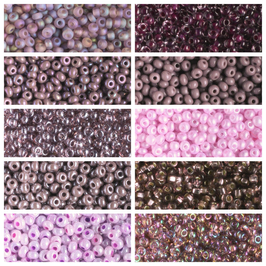 11/0 Czech Seed Bead Collection