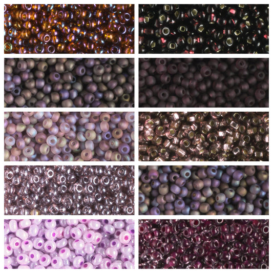 11/0 Czech Seed Bead Collection