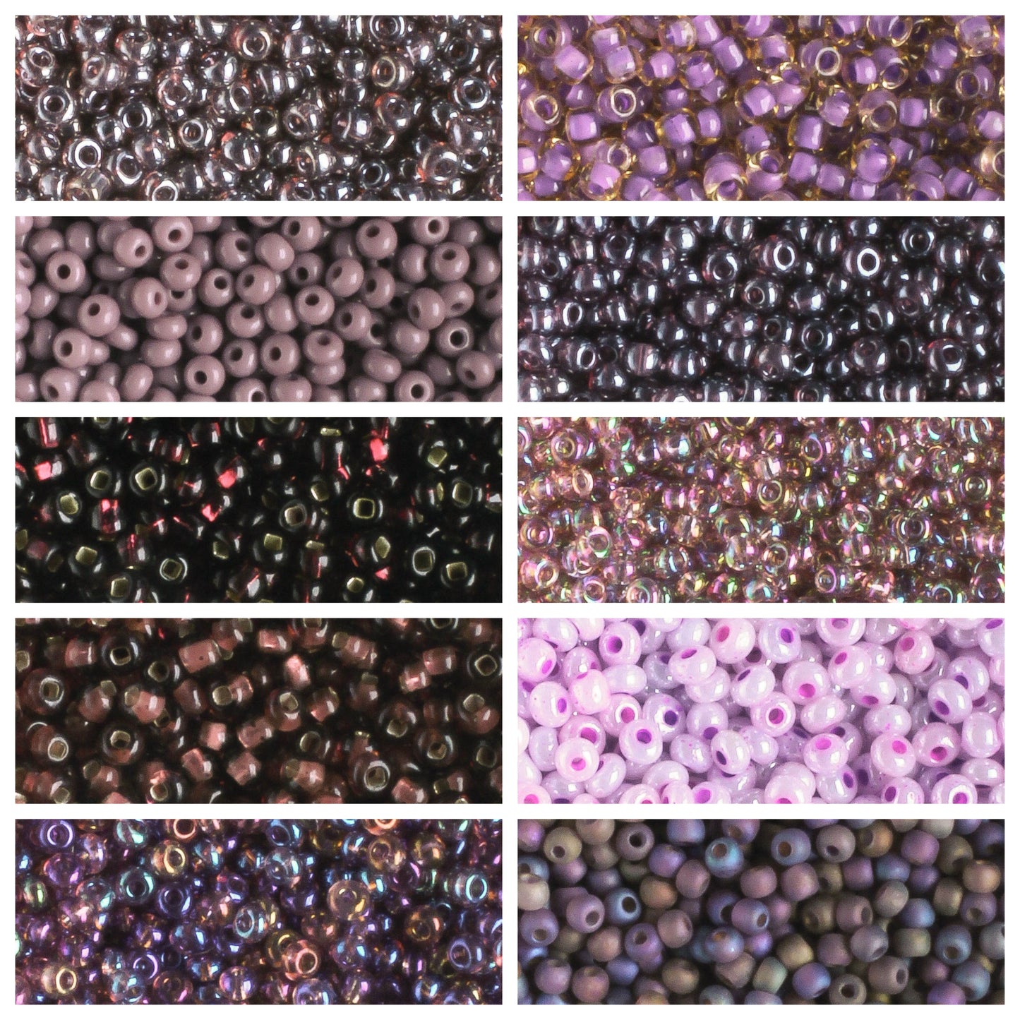 11/0 Czech Seed Bead Collection