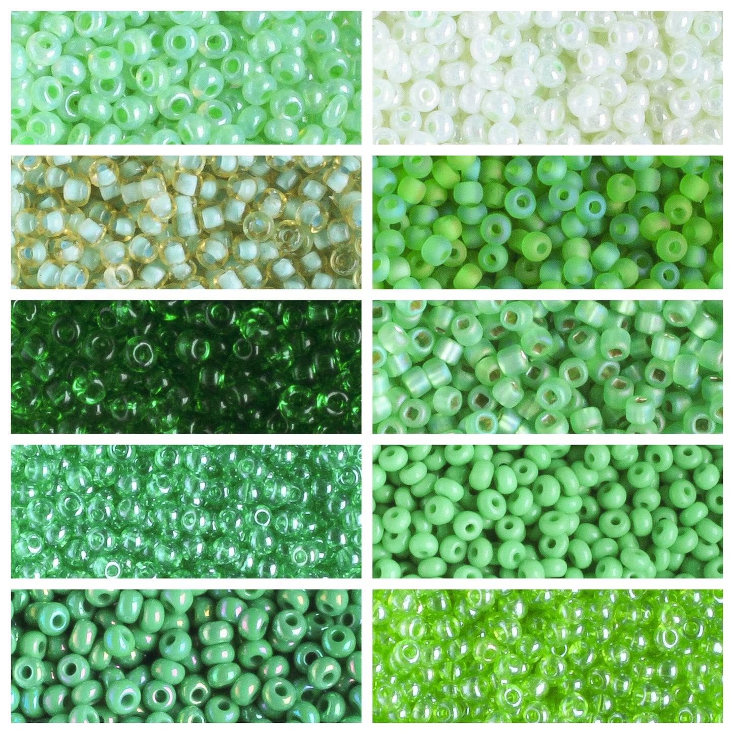 11/0 Czech Seed Bead Collection