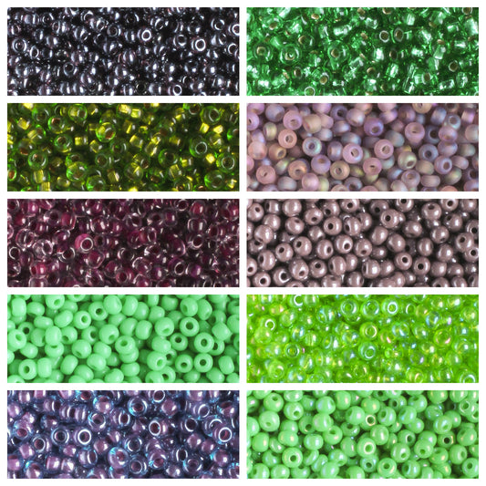 11/0 Czech Seed Bead Collection