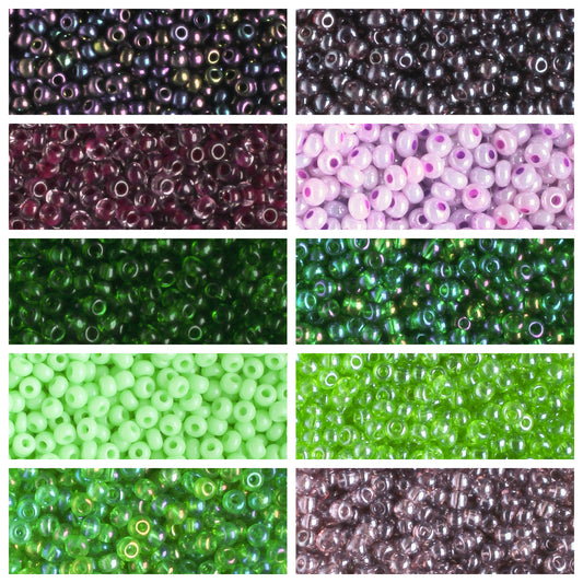 11/0 Czech Seed Bead Collection