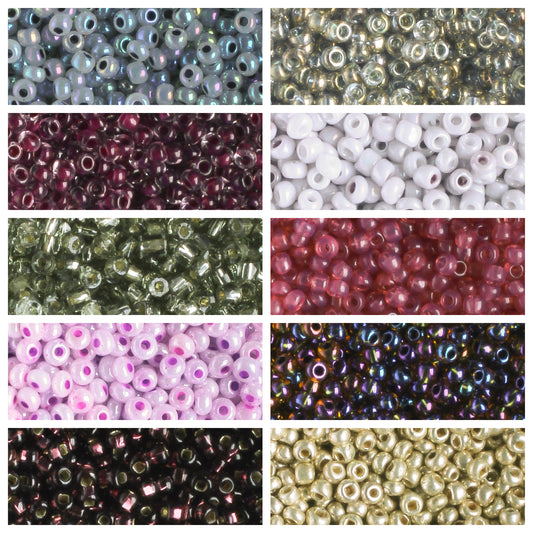 11/0 Czech Seed Bead Collection