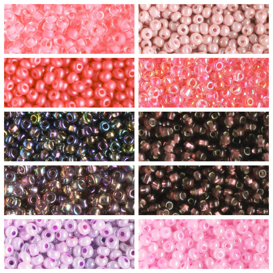 11/0 Czech Seed Bead Collection