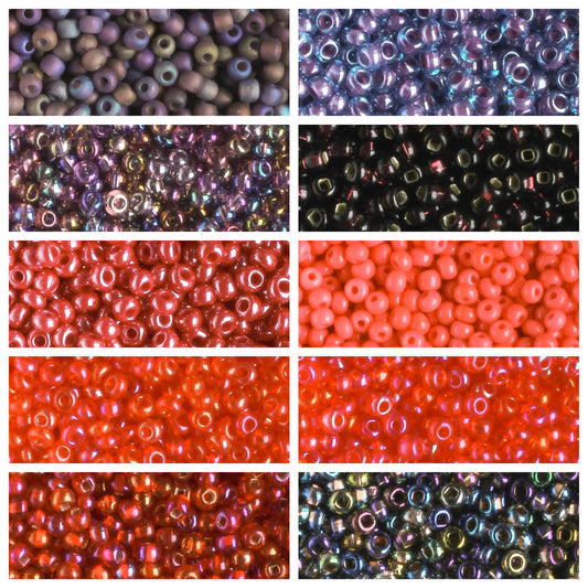 11/0 Czech Seed Bead Collection