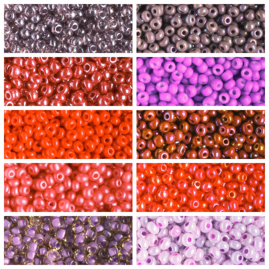 11/0 Czech Seed Bead Collection