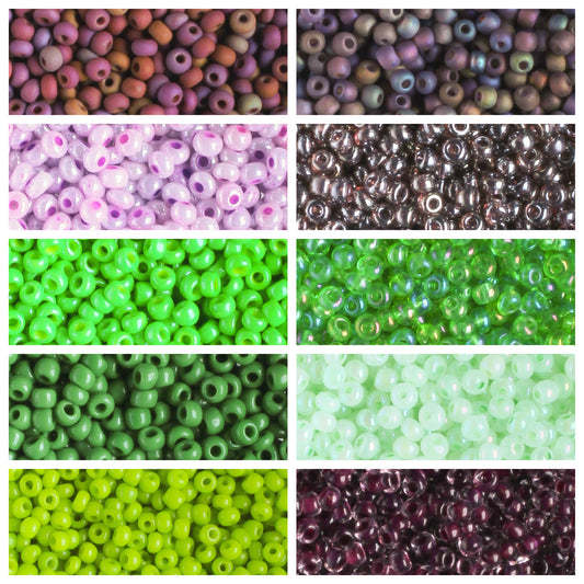 11/0 Czech Seed Bead Collection