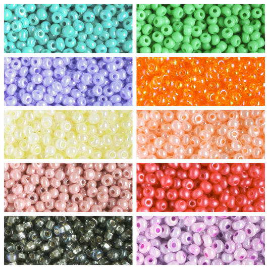 11/0 Czech Seed Bead Collection