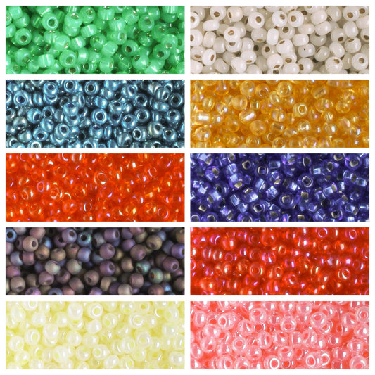 11/0 Czech Seed Bead Collection