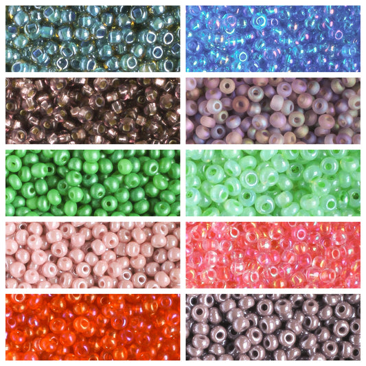 11/0 Czech Seed Bead Collection