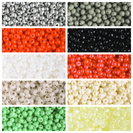 11/0 Czech Seed Bead Collection