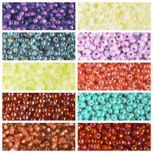 11/0 Czech Seed Bead Collection