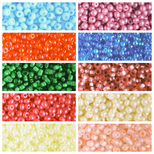 11/0 Czech Seed Bead Collection