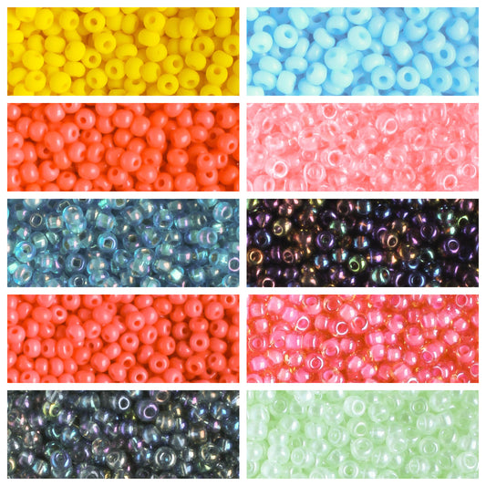 11/0 Czech Seed Bead Collection