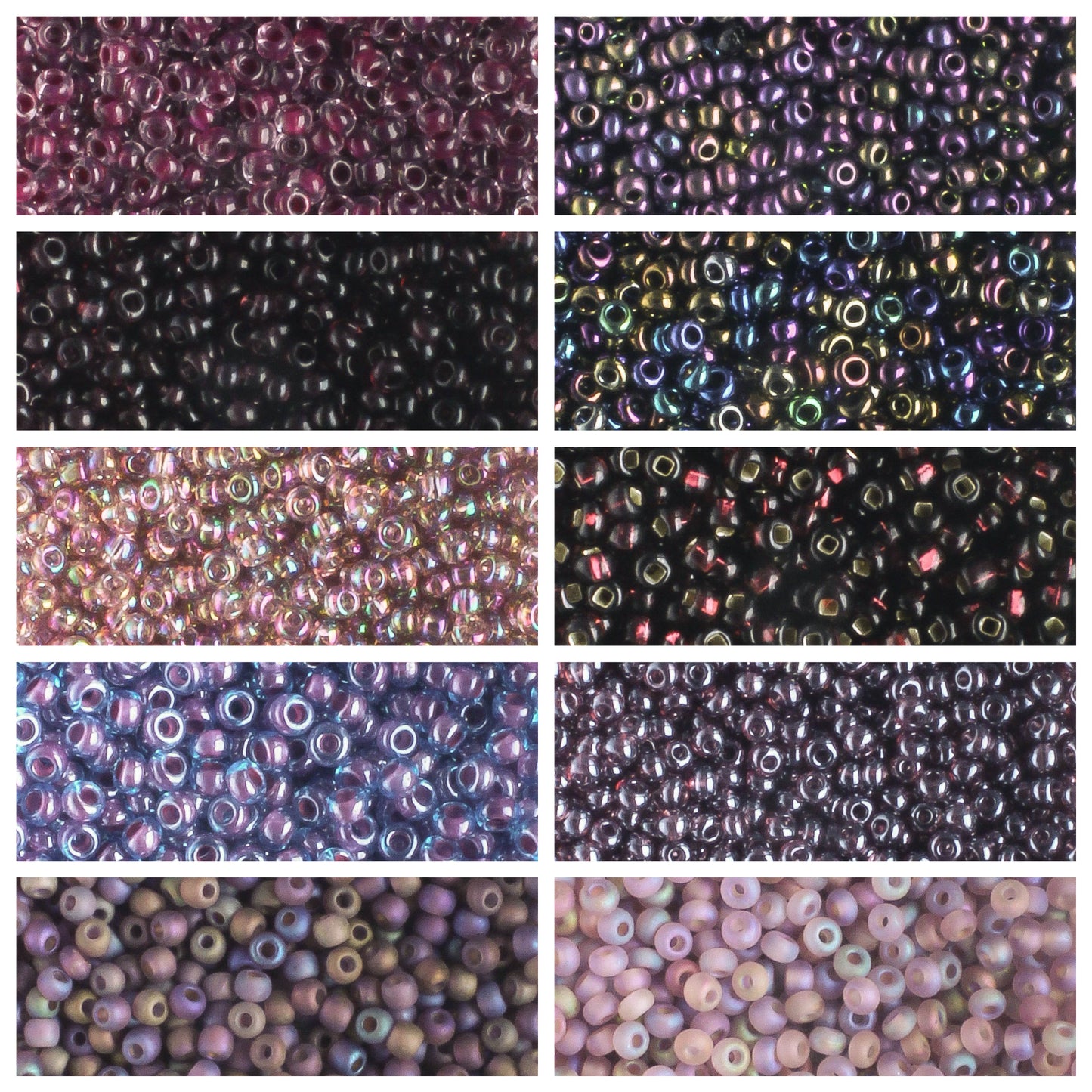 11/0 Czech Seed Bead Collection