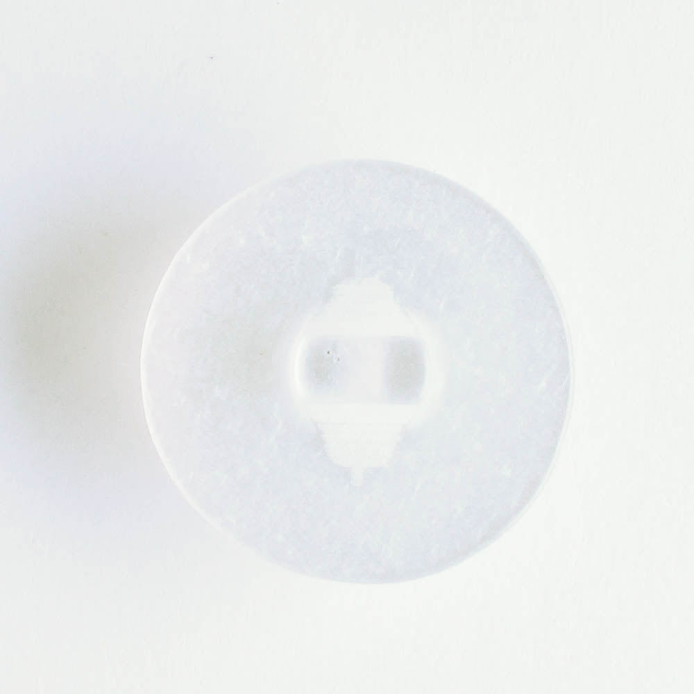 White Plastic Pearl Button