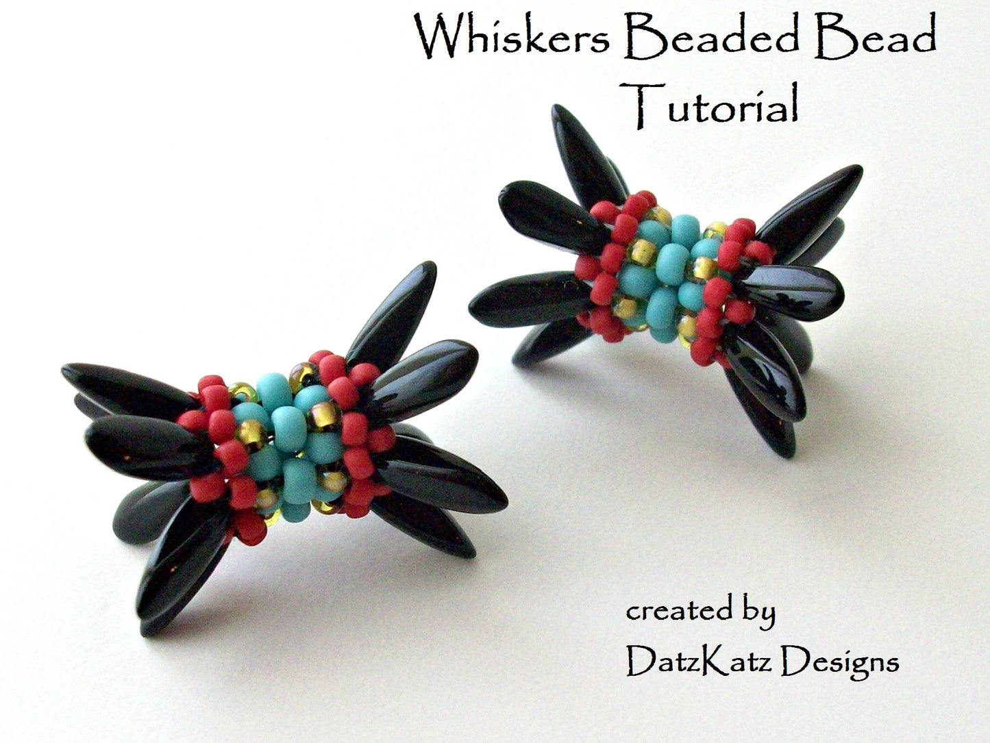 Whiskers Beaded Bead Pattern - PDF