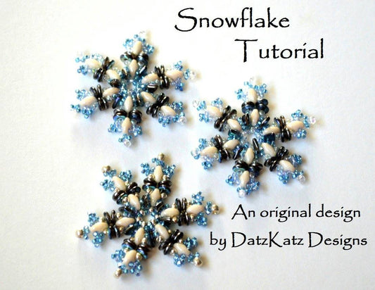 Winter Snowflake Pattern - PDF