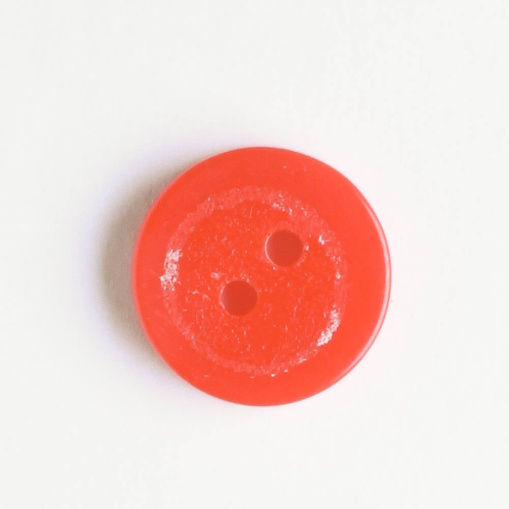 Button - Red - Plastic