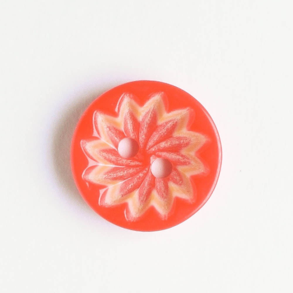 Button - Red - Plastic