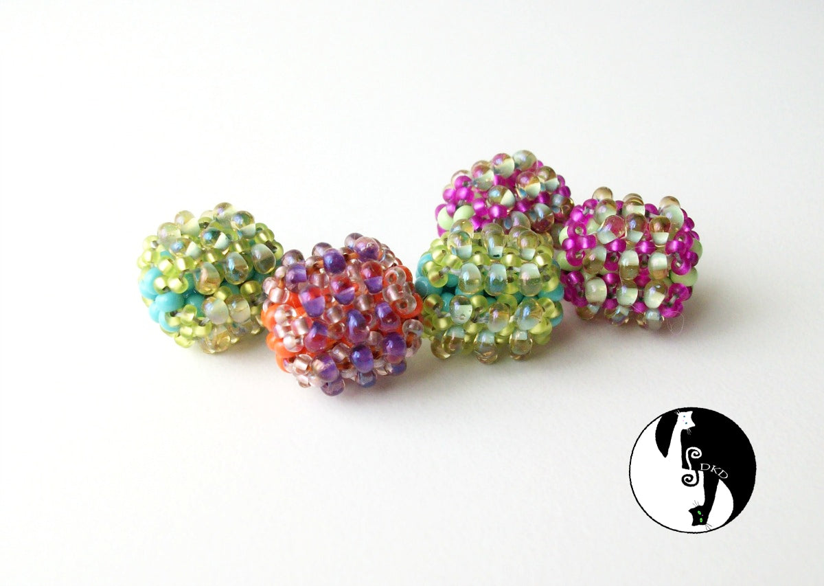 Bubbly Beaded Bead Pattern - PDF