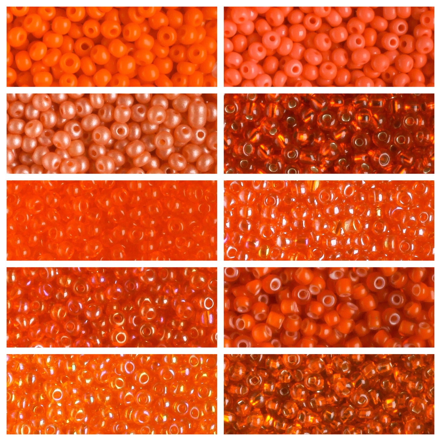 11/0 Czech Seed Bead Collection