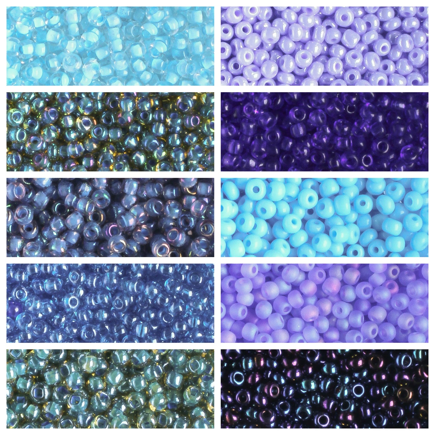 11/0 Czech Seed Bead Collection