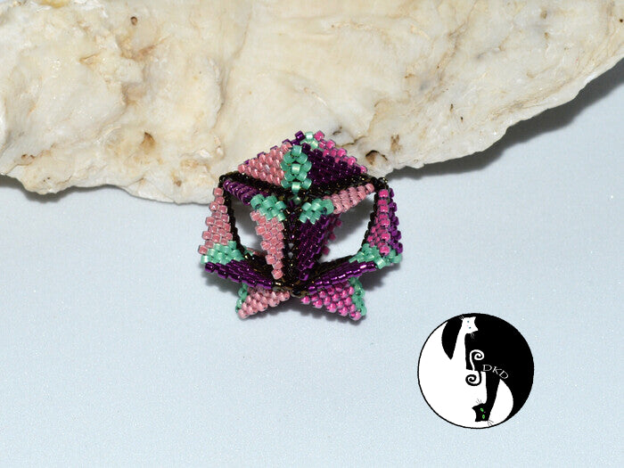 Irregular Hexagon 21 Bauble Pattern - PDF