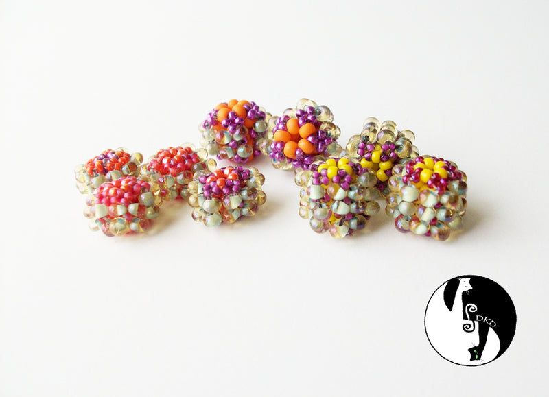 Bubbly Beaded Bead Pattern - PDF