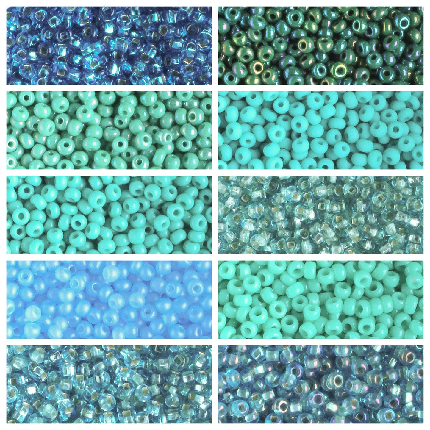 11/0 Czech Seed Bead Collection