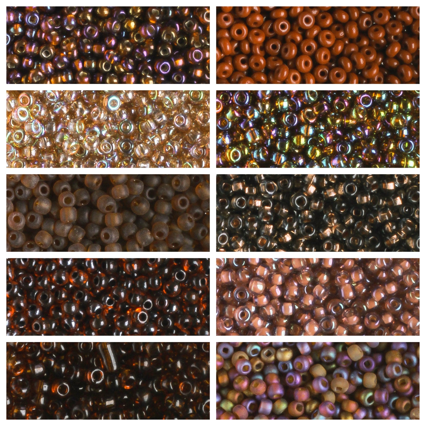 11/0 Czech Seed Bead Collection